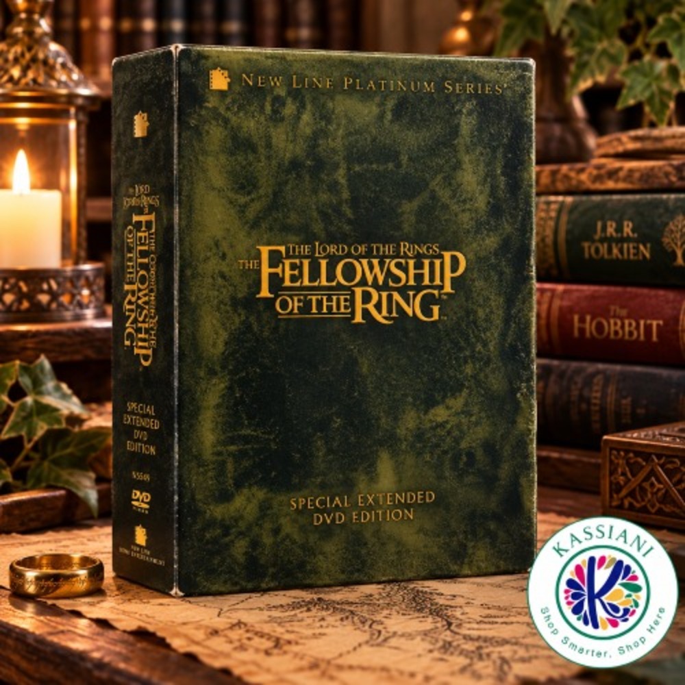 Lord Of The Rings Fellowship Of The Ring 4-Disc Special Extended Edition DVD